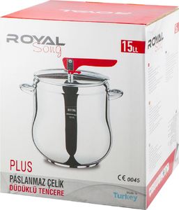 Gorgel Szybkowar manualny Garnek ciśnieniowy 15 L Royal Song Indukcja Gaz 11