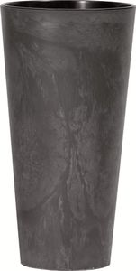 Prosperplast Doniczka z wkładem Tubus Slim Effect antracytowa 1