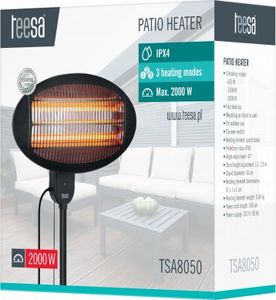 Teesa LEC-TSA8050 promiennikowy 2000 W 3