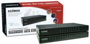 Przełącznik EdiMax KVM Switch dla 8 komputerów, rack 19'' (1xkabel konsoli) (EK-08RE) 1