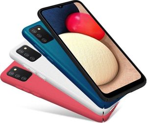 Nillkin Etui Nillkin Frosted do Samsung Galaxy A02s (Biały) uniwersalny 3