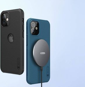 Nillkin Etui Nillkin Frosted Mag do Apple iPhone 12 Mini (Czarne) uniwersalny 13