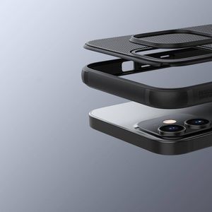 Nillkin Etui Nillkin Frosted Mag do Apple iPhone 12 Mini (Czarne) uniwersalny 9