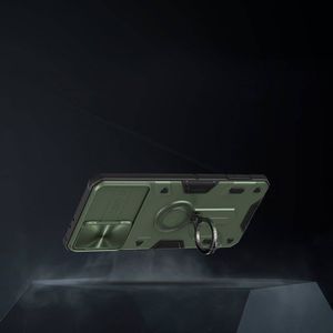 Nillkin Etui Nillkin CamShield Armor do Samsung Galaxy S21+ (Zielone) uniwersalny 7