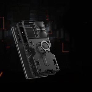 Nillkin Etui Nillkin CamShield Armor do Samsung Galaxy S21 Ultra (Czarne) uniwersalny 6