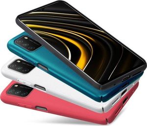 Nillkin Etui Nillkin Frosted do Xiaomi Poco M3 (Niebieskie) uniwersalny 9