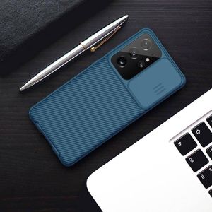 Nillkin Etui Nillkin CamShield Pro Galaxy S21 Ultra- Blue uniwersalny 3