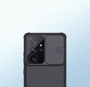 Nillkin Etui Nillkin CamShield Pro Galaxy S21 Ultra- Blue uniwersalny 7