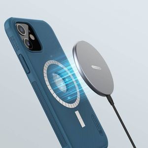 Nillkin Etui Nillkin Frosted Mag do Apple iPhone 12 Mini (Niebieskie) uniwersalny 2
