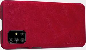 Nillkin Etui Nillkin QIN do Samsung Galaxy M51 (Czerwone) uniwersalny 4