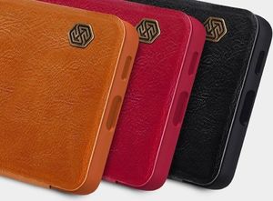 Nillkin Etui Nillkin QIN do Samsung Galaxy S21 Ultra (Czerwone) uniwersalny 13