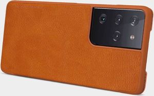 Nillkin Etui Nillkin QIN do Samsung Galaxy S21 Ultra (Czerwone) uniwersalny 7