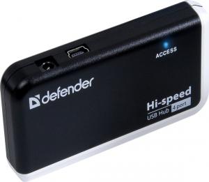 HUB USB Defender Quadro Infix 4x USB-A 2.0 (83504) 3