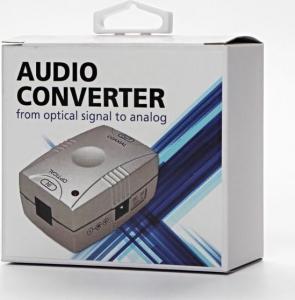 Adapter AV Red Fighter Toslink - RCA (Cinch) srebrny 3