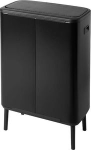 Kosz na śmieci Brabantia do segregacji na przycisk czarny 2