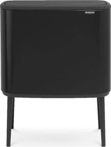 Kosz na śmieci Brabantia do segregacji na przycisk czarny (31 62 03) 7