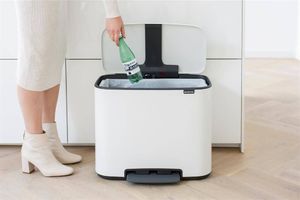 Kosz na śmieci Brabantia na pedał biały (121388) 3