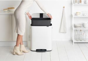 Kosz na śmieci Brabantia na pedał biały (White) 6