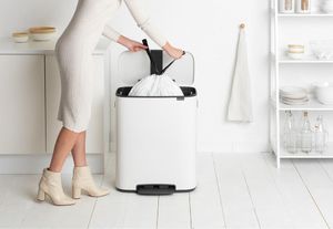 Kosz na śmieci Brabantia na pedał biały (White) 7