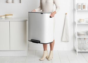 Kosz na śmieci Brabantia na pedał biały (White) 8