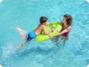 Bestway Deska dmuchana do pływania Bestway 42049 truskawka 7