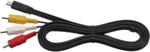Kabel USB Sony microUSB - RCA 1.5 m Czarny (VMC15MR2.SYH) 1