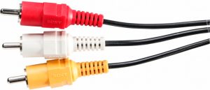 Kabel USB Sony microUSB - RCA 1.5 m Czarny (VMC15MR2.SYH) 2