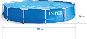 Intex Basen stelażowy 366cm 9w1 (28212) 2