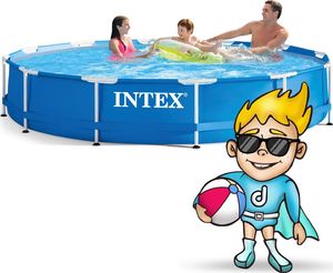 Intex Basen stelażowy 366cm 9w1 (28212) 4