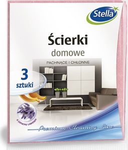 Stella Ścierki domowe STELLA, zapach lawendy, 3 szt., lawendowy 1