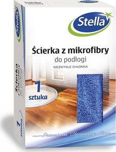 Stella Ścierka z mikrofibry STELLA, do podłogi, dwustronna, 1 szt., niebieski 1