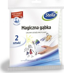 Stella Magiczna gąbka STELLA, 2 szt., biały + niebieski 1