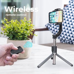 Selfie stick Partner Tele.com Zestaw / uchwyt selfie z pilotem na bluetooth triopod GIMBAL stabilizator czarny SSTR-L08 2