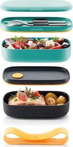 Lekue Lunchbox obiadowy Lekue To Go pojemniki na żywność 2x500ml 1