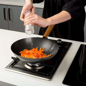 Patelnia NAVA towar w Sosnowcu - Patelnie [NAVA] Patelnia WOK KANTOŃSKI stalowy chiński głęboki 28 cm () - Morelenet_8318820 9