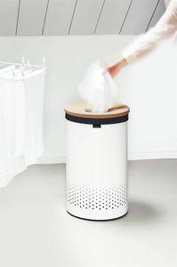 Kosz na pranie Brabantia WHITE 60L biały 2