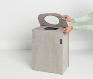Kosz na pranie Brabantia Laundry To Go 55L szary (12 03 67) 2