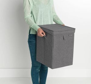 Kosz na pranie Brabantia 35L antracyt 4