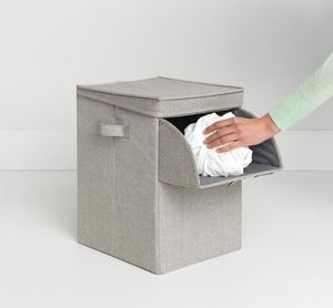 Kosz na pranie Brabantia 35L szary (12 04 28) 2