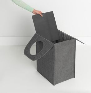 Kosz na pranie Brabantia Laundry To Go 55L antracyt (12 03 81) 2