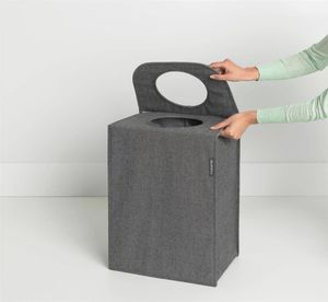 Kosz na pranie Brabantia Laundry To Go 55L antracyt (12 03 81) 3