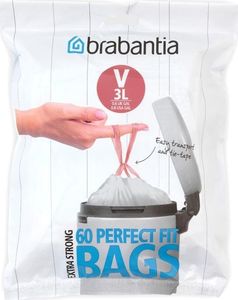 Brabantia Worki na śmieci 3l 60 szt. 116803 1