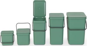 Kosz na śmieci Brabantia do segregacji zielony (129827) 12