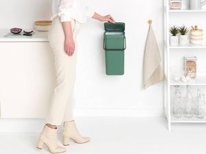 Kosz na śmieci Brabantia do segregacji zielony (129827) 4