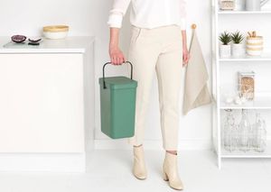 Kosz na śmieci Brabantia do segregacji zielony (129803) 4