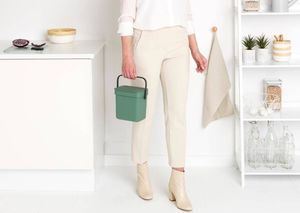 Kosz na śmieci Brabantia do segregacji zielony (129865) 6