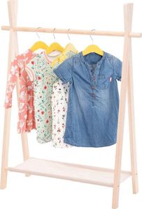 Kids Collection Stojak GARDEROBA wieszak na ubrania dziecięce odzież dla dzieci 5