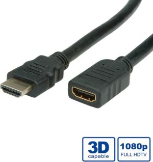 Kabel Secomp HDMI - HDMI 2m czarny (11.99.5575) 1