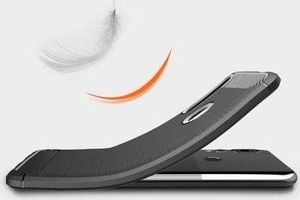 CASE ETUI CARBON LUX CZARNY SAMSUNG GALAXY A21S 4