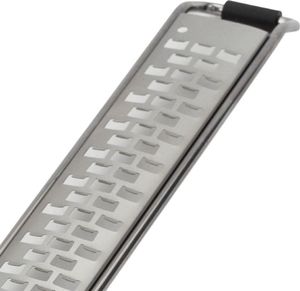 NAVA Tarka stalowa DŁUGA podłużna płaska do sera warzyw imbiru cytryny gałki muszkatołowej czekolady 40 cm 4